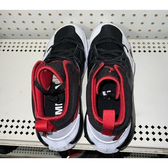 Jordan Stay Loyal 2 Mens Basketball Shoes Size 10 Black Red White DQ8401-061 - Picture 2 of 9